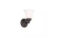 Ashhurst 1-Light ORB Wall Sconce with Switch