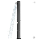 Costway 15.9 Gallon Solar Heated Outdoor Shower with Shower Head and Foot Shower Tap