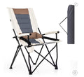 Costway Camping Folding Chair w/ Cup Holder 330 LBS Load Capacity for Picnic Camping