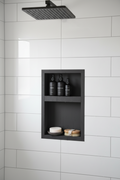 Everbilt Watershield Shower System 13.25 in. x 21.25 in. x 3.5 in. Shower Niche With Adjustable Shelf