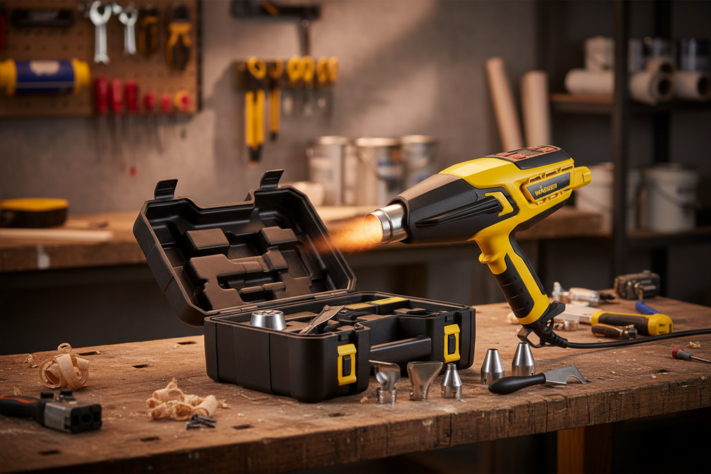 Furno 750 Variable Temperature Corded Heat Gun with LCD Display