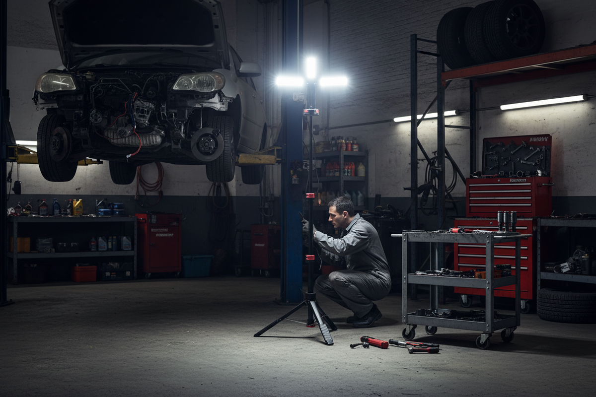 Husky 2200-Lumen Tripod