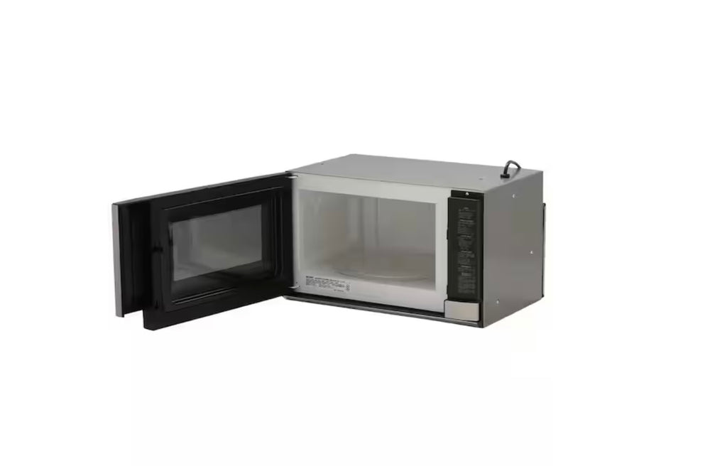Sharp 24 in. 1.5 cu. ft. 1,100-Watt Over the Counter Microwave in Stainless Steel with Sensor Cooking Technology