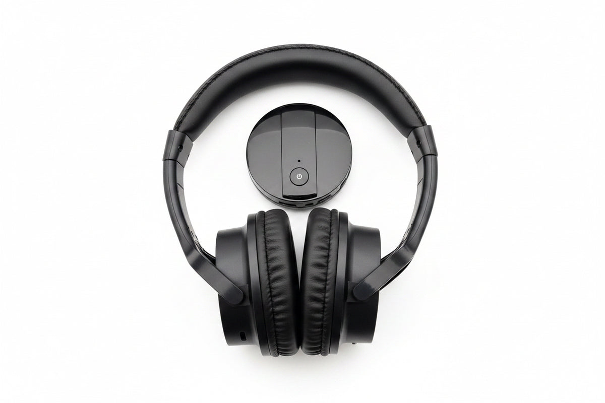 OWN ZONE Wireless TV Headphones in Black