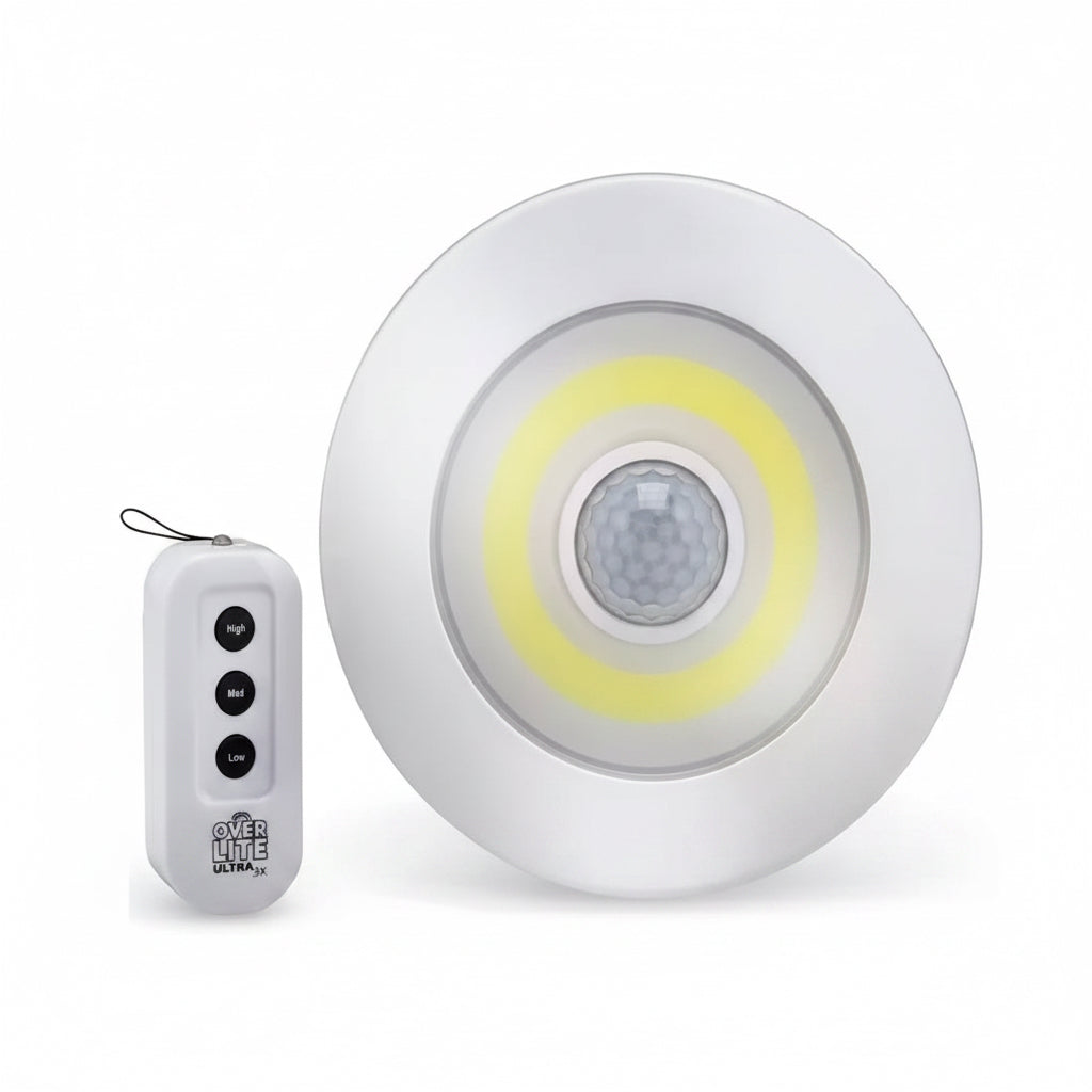 *3 PACK* Sensor Brite Ultra Overhead Motion Activated LED Rechargeable Night Ligh