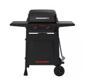 Megamaster 2-Burner Propane Gas Grill in Black