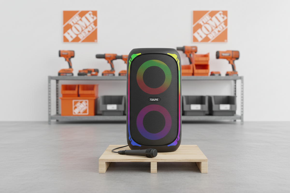 Tzumi Super Bass Jobsite Speaker