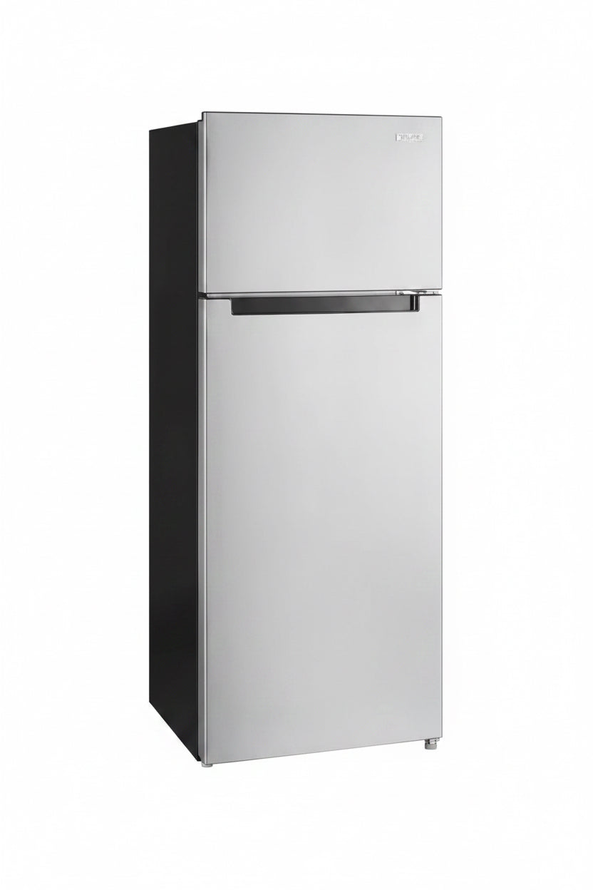 Vissani 10.1 cu. ft. Top Freezer Refrigerator in Fingerprint Resistant Stainless Steel, Garage Ready