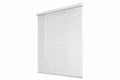 StyleWell White Cordless Room Darkening Vinyl Mini Blinds with 1 in. Slats -27 in. W x 72 in. L