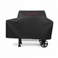 47 in. Premium Oxford Grill Cover, Waterproof, Heavy-Duty for All-Year Weather Protection, Black