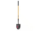 47 in. L Wood Handle Carbon Steel Digging Shovel with Grip