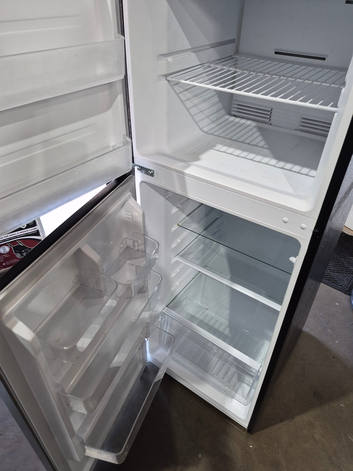 Vissani 10.1 cu. ft. Top Freezer Refrigerator in Fingerprint Resistant Stainless Steel, Garage Ready