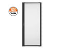 Andersen 36 in. x 80 in. LuminAire Black for Single Entry Door 32 in.-36 in. Universal Handed Aluminum Retractable Screen Door