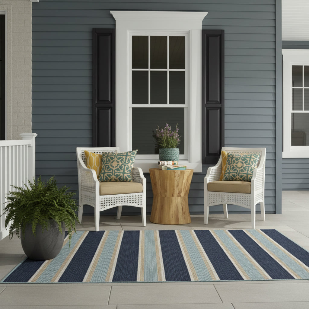 6 Builders Edge Shutters Pair of raised-panel exterior vinyl shutters—available in various sizes and colors.