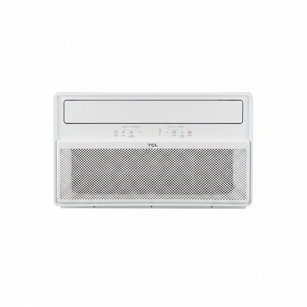 TCL 18,000 BTU Q-Series Ultra-Quiet Inverter Smart Window AC, Cools 1,000 Sq. Ft., with Wi-Fi, Remote, in White Energy Sta