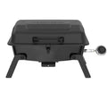 Megamaster Portable 1 Burner Propane Gas Tabletop Grill in Black