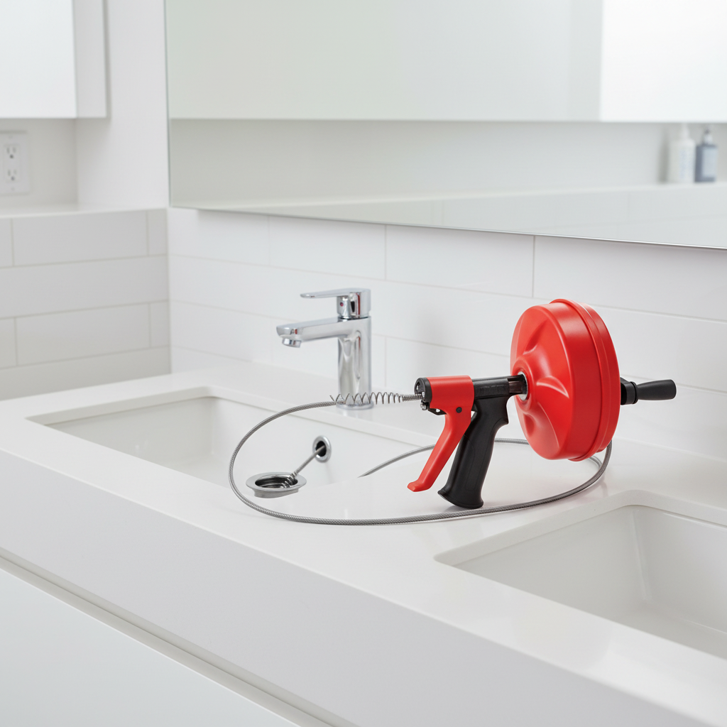 Power Spin+ 1/4 in. x 25 ft. Hybrid Drain Cleaning Snake Auger (Manual or Cordless Drill Operated, Tool Only)