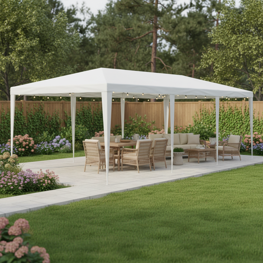 Costway 10' x 30' Outdoor Wedding Party Event Tent Gazebo Canopy