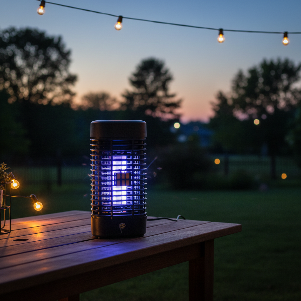 2000-Volt 1/2 acre Bug Zapper Insect Killer, Includes Black Flag Mosquito Octenol Lure