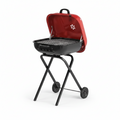 Americana Walk-A-Bout Portable Red Charcoal Grill