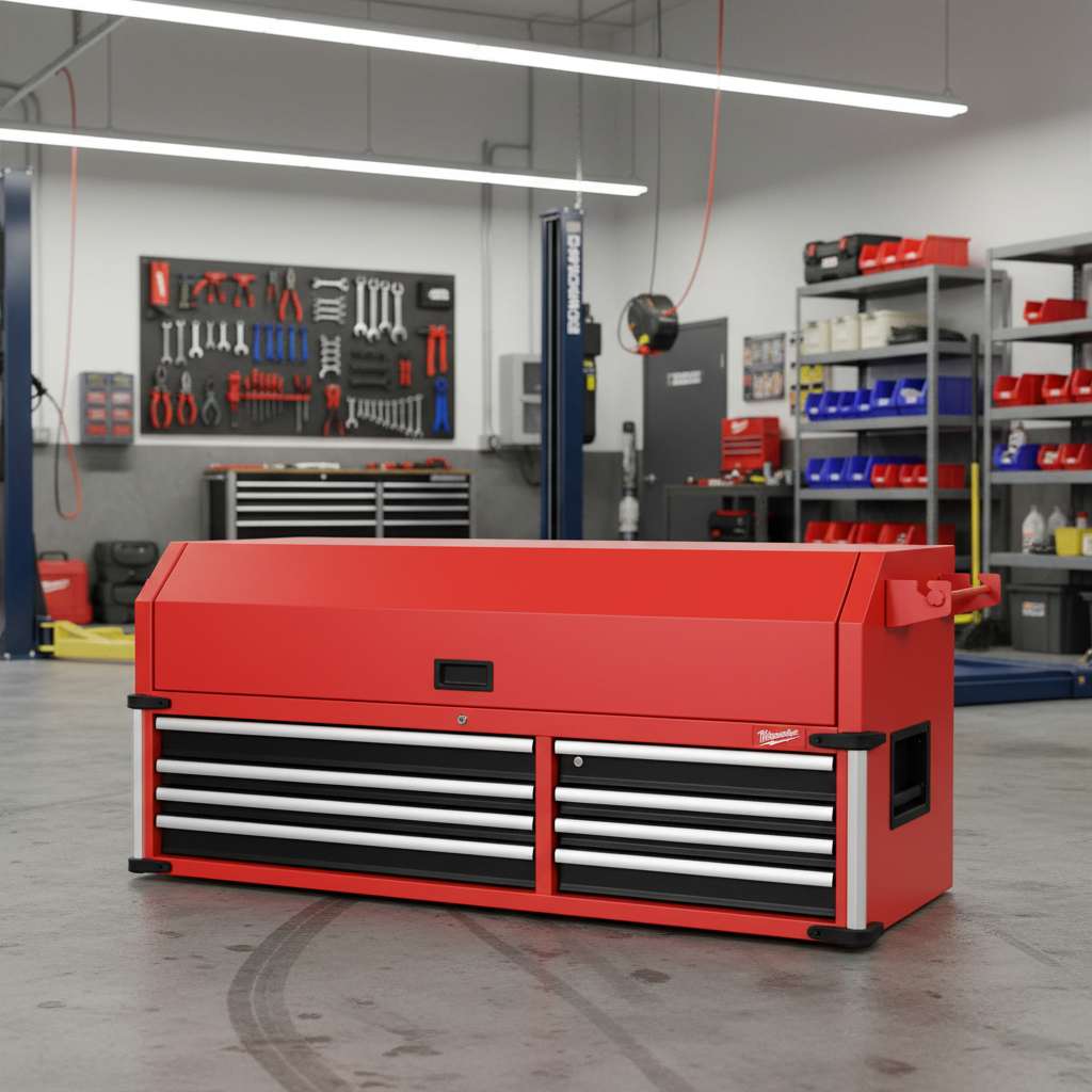 High Capacity 56 in. W x 22.1 in. D 8-Drawer Top Tool Chest