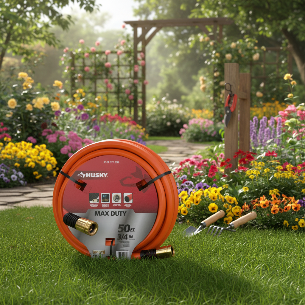 Husky 3/4 in. Dia x 50 ft. Husky Max Duty Garden Hose