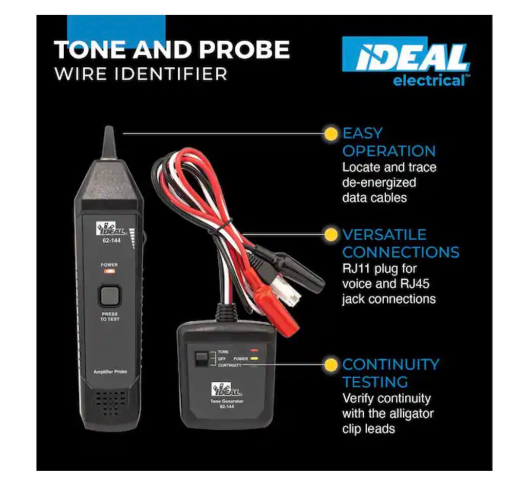 IDEAL Tone and Probe Wire Identifier