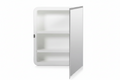 Glacier Bay 16 in. W x 20 in. H Rectangular Recessed or Surface Mount Frameless Beveled Mirror Medicine Cabinet