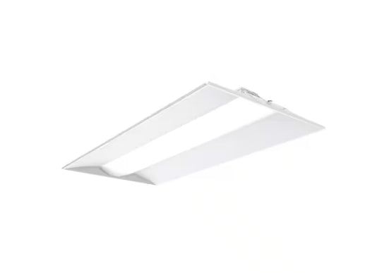 Lithonia Lighting Contractor Select STAKS 2 ft. x 4 ft. 4000/5000/6000 Lumens White Integrated LED Troffer