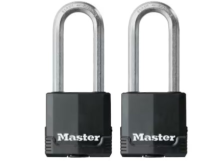 Master Lock Heavy Duty Outdoor Covered Padlock with Key