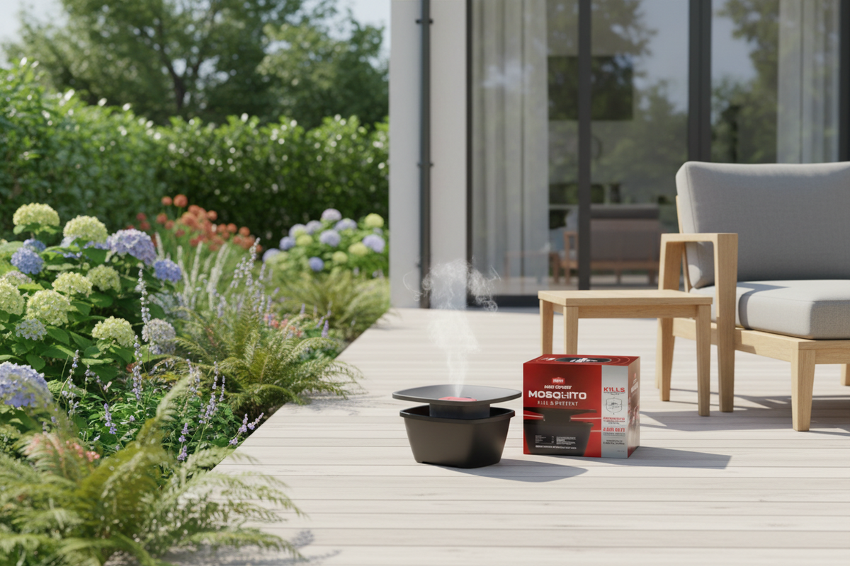 Ortho Home Defense Mosquito Kill and Prevent Station with 1 Band, Quietly Attract and Control Mosquitoes and Larvae