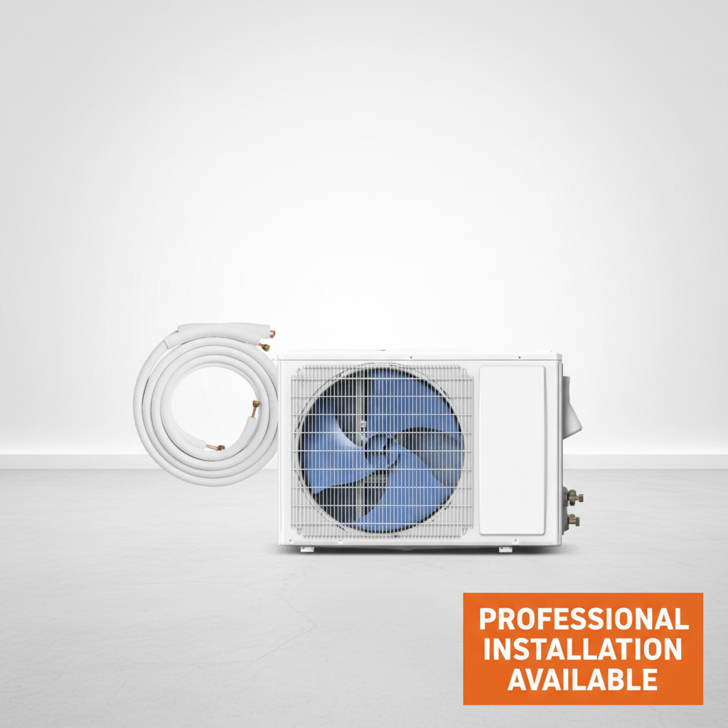 SIMOE 12000 BTU Mini Split Air Conditioner & Heater, 20 SEER2 Ductless Inverter AC with Heat Pump, 115V Wall-Mounted Mini Split System with Installation Kit, for Rooms up to 750 Sq. Ft.