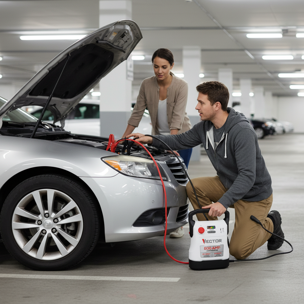 VECTOR 800 Amp Jump Starter with USB Power