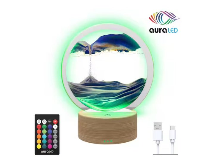 Tzumi Aura LED Liquid Sand Light